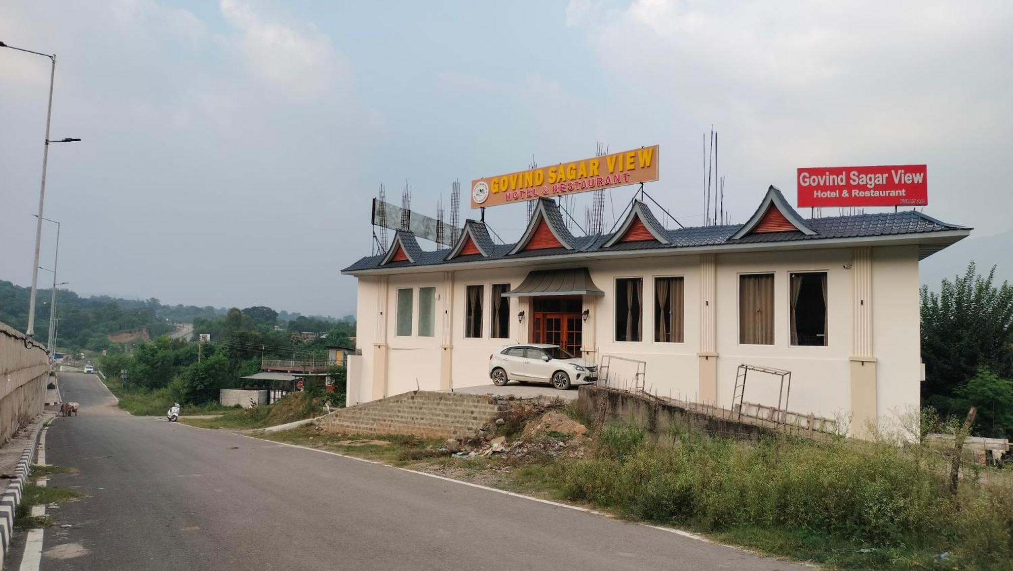 Govind Sagar View Hotel & Restaurant Bilaspur  Eksteriør billede