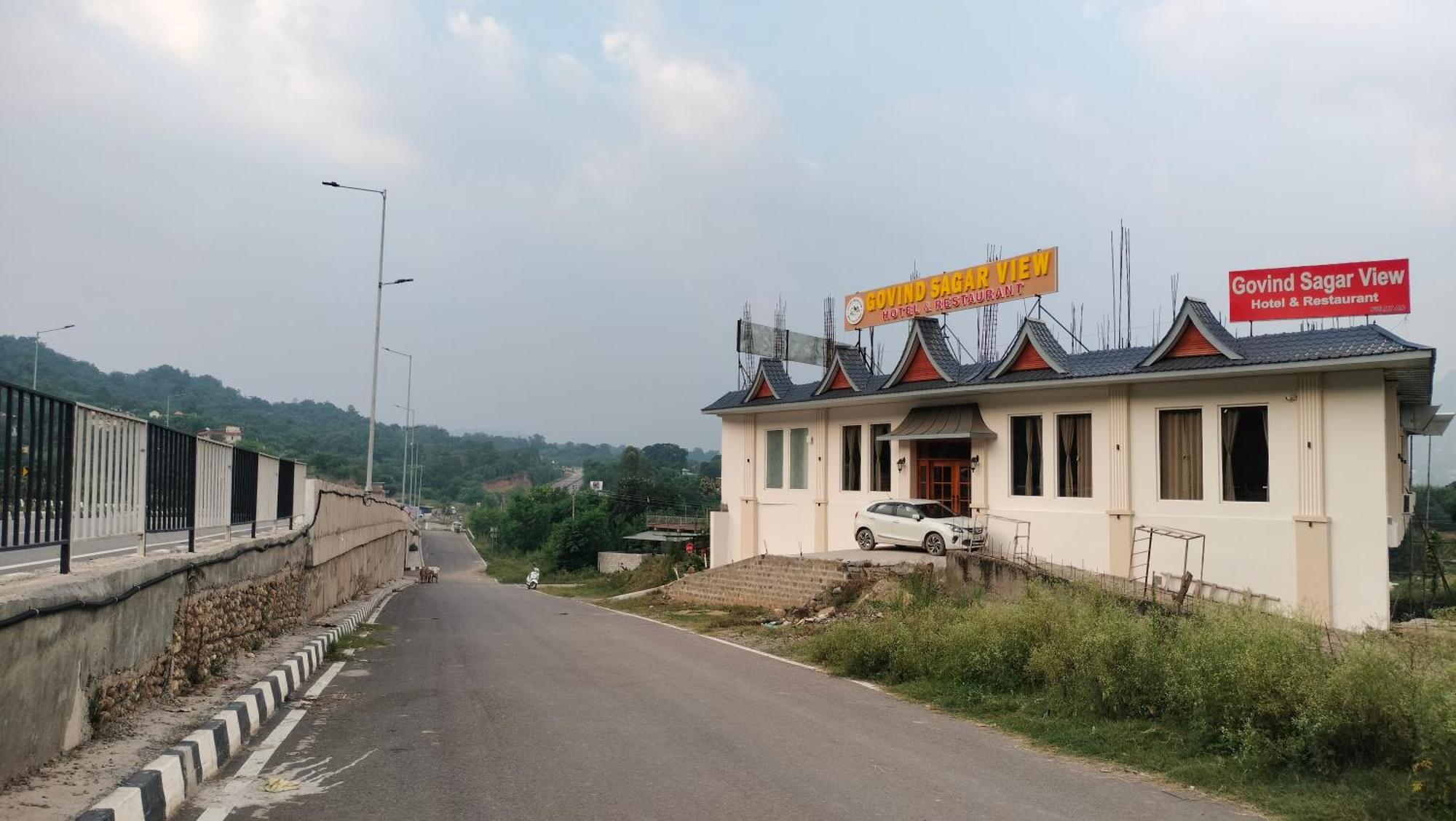 Govind Sagar View Hotel & Restaurant Bilaspur  Eksteriør billede