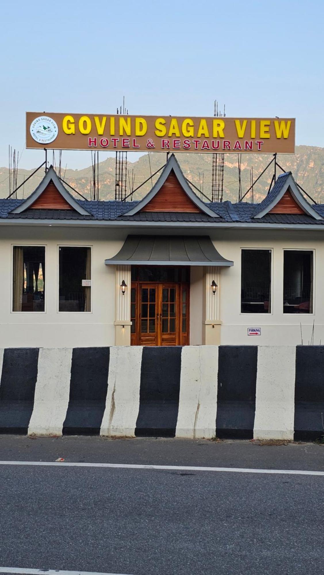 Govind Sagar View Hotel & Restaurant Bilaspur  Eksteriør billede